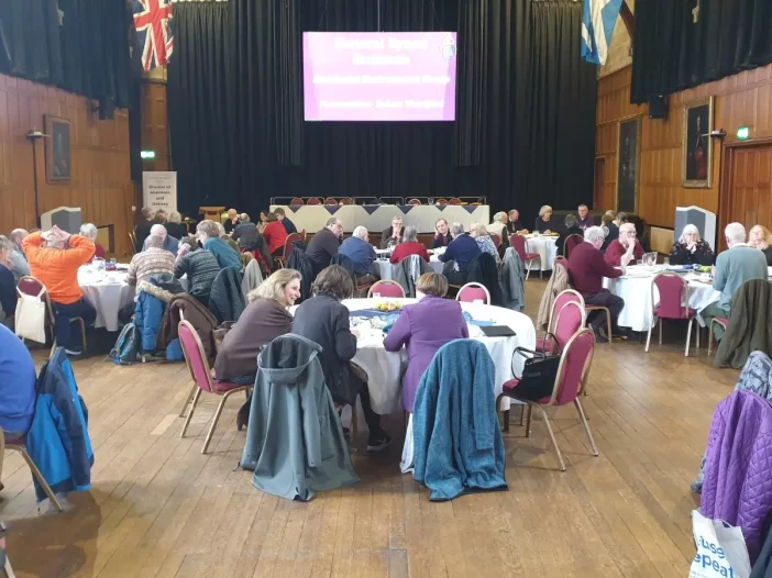 Bishop John gives thanks to Synod participants